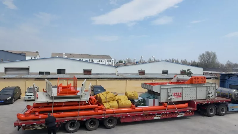 Répétez la commande depuis l'Asie centrale ! L'unité de tamisage de Jinqi Gold Mining expédiée