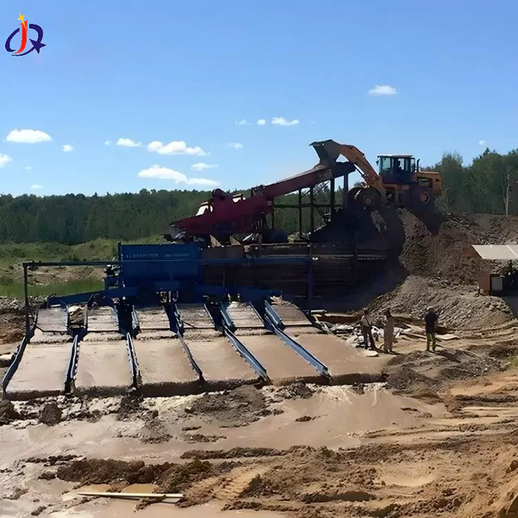 Usines de lavage d'or alluvionnaire d'argile