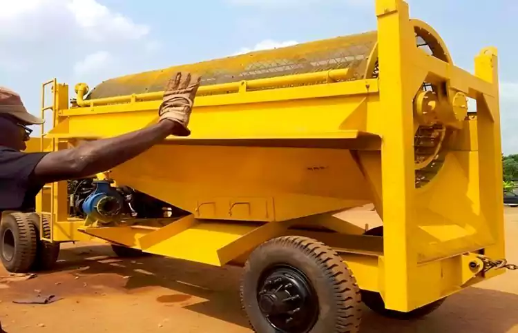 Portable Mobile Gold Panning Cart