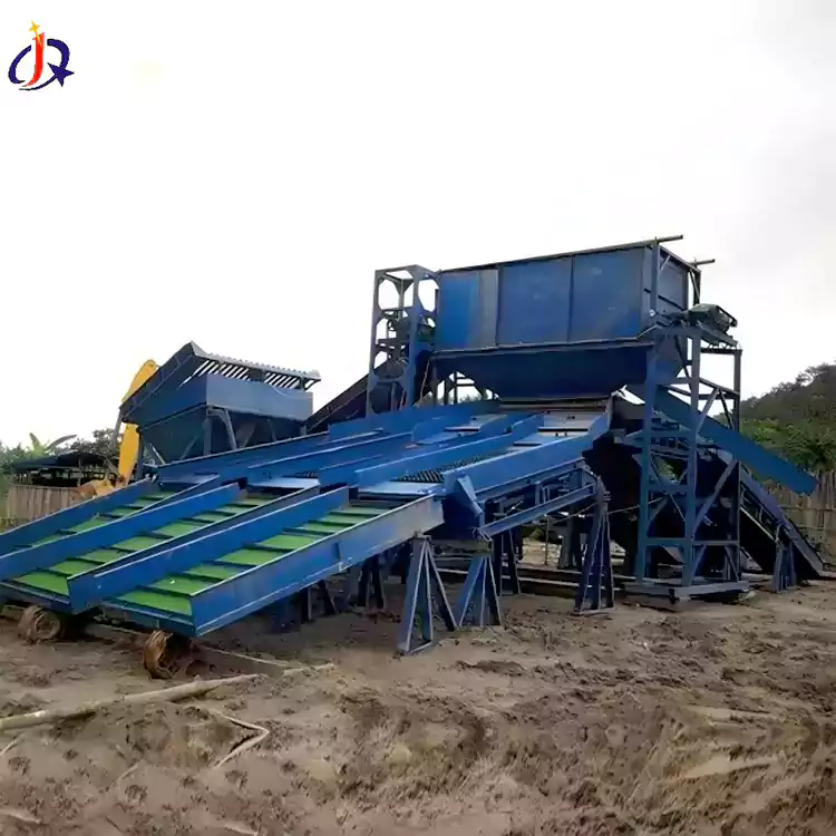 Équipement d'extraction d'or terrestre