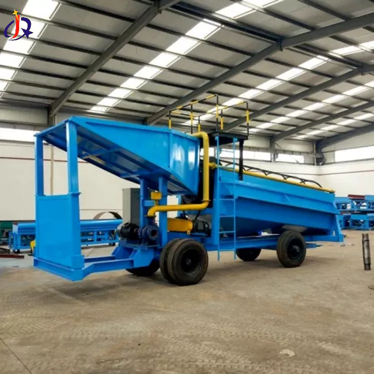 Équipement minier d'or de sable terrestre